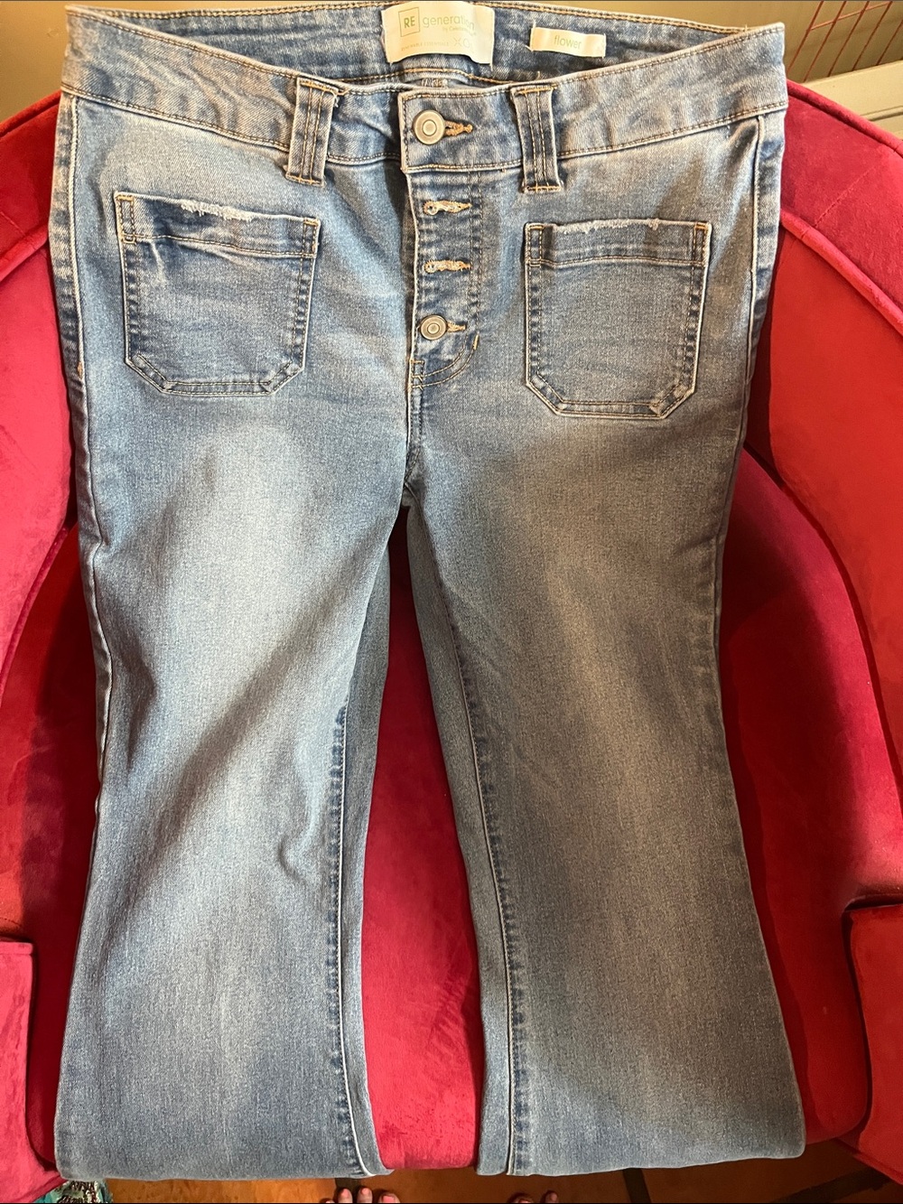 Re/Generation Light Wash Women's Bootcut Jeans
